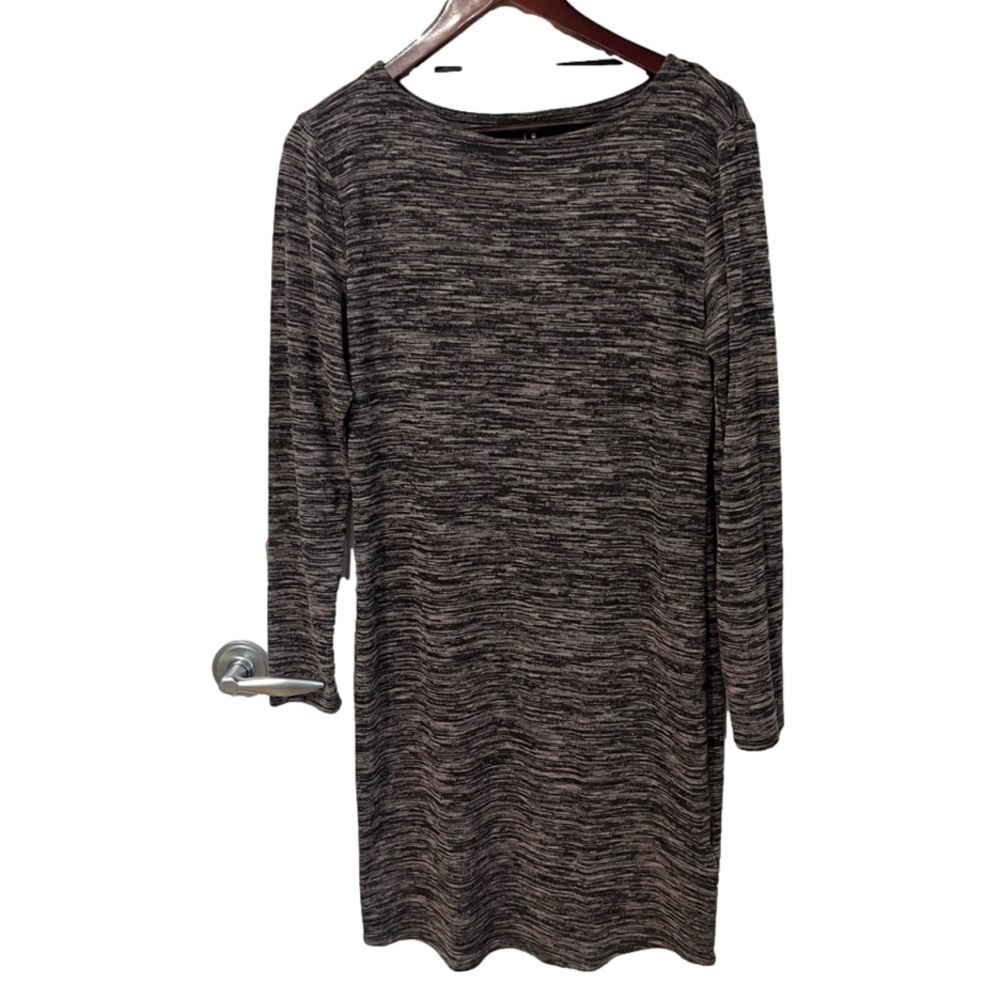 Page One lilac and grey mix color long sleeves size large